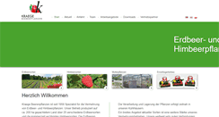 Desktop Screenshot of kraege.de